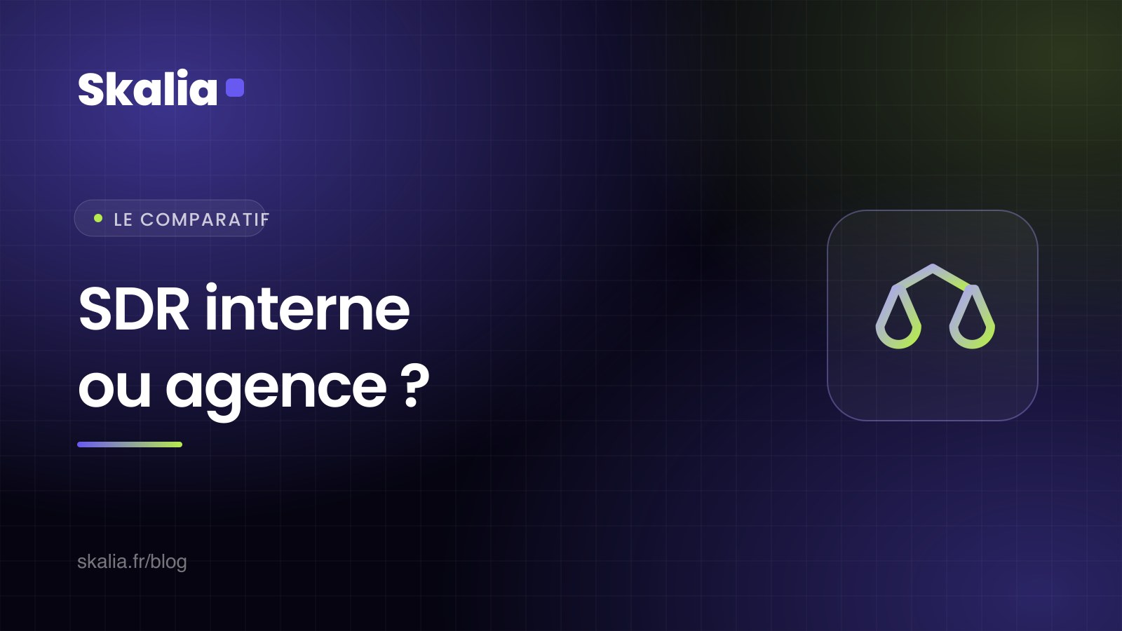 Comparatif SDR interne contre agence de prospection B2B